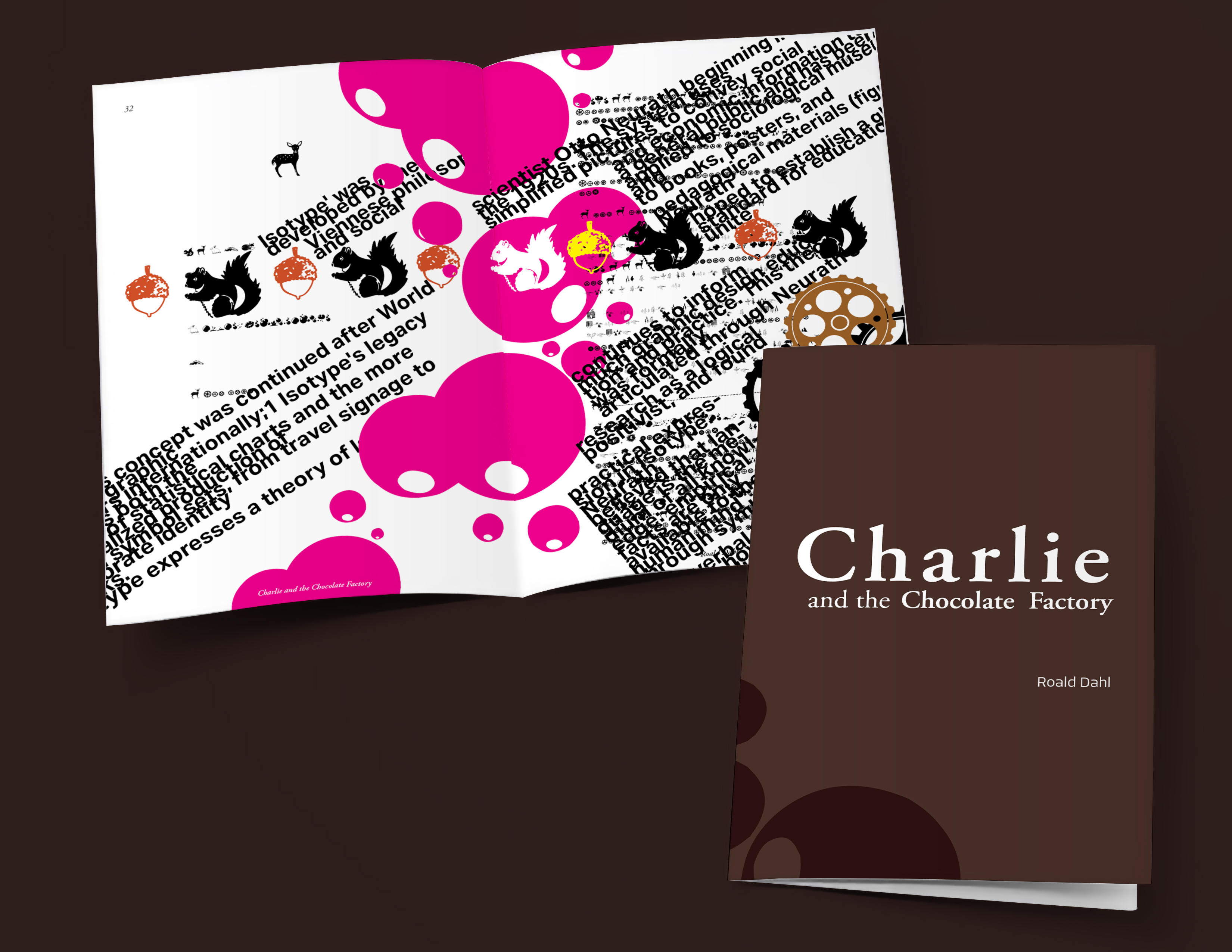 Visual representation of Charlie and the Chocolate Factory book