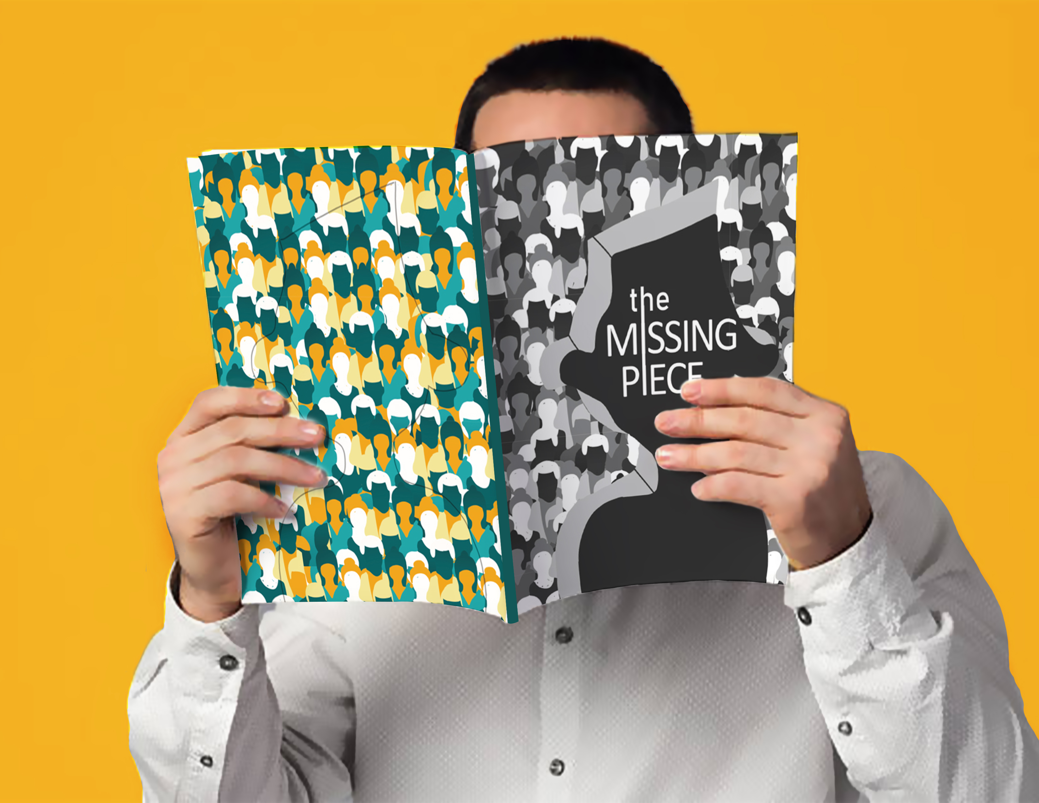 alphabet 26 magazine spread