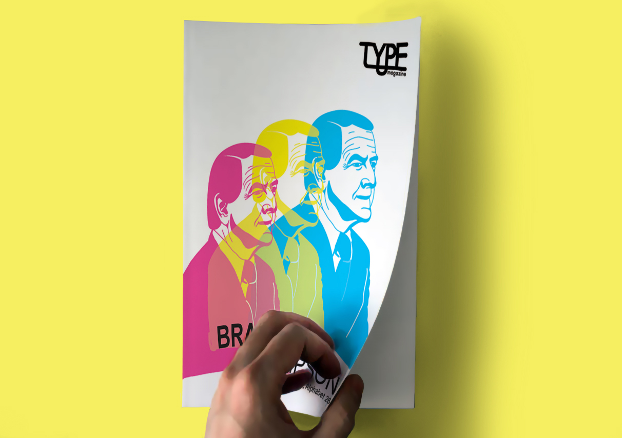 CMYK Bradbury Thompson magazine cover