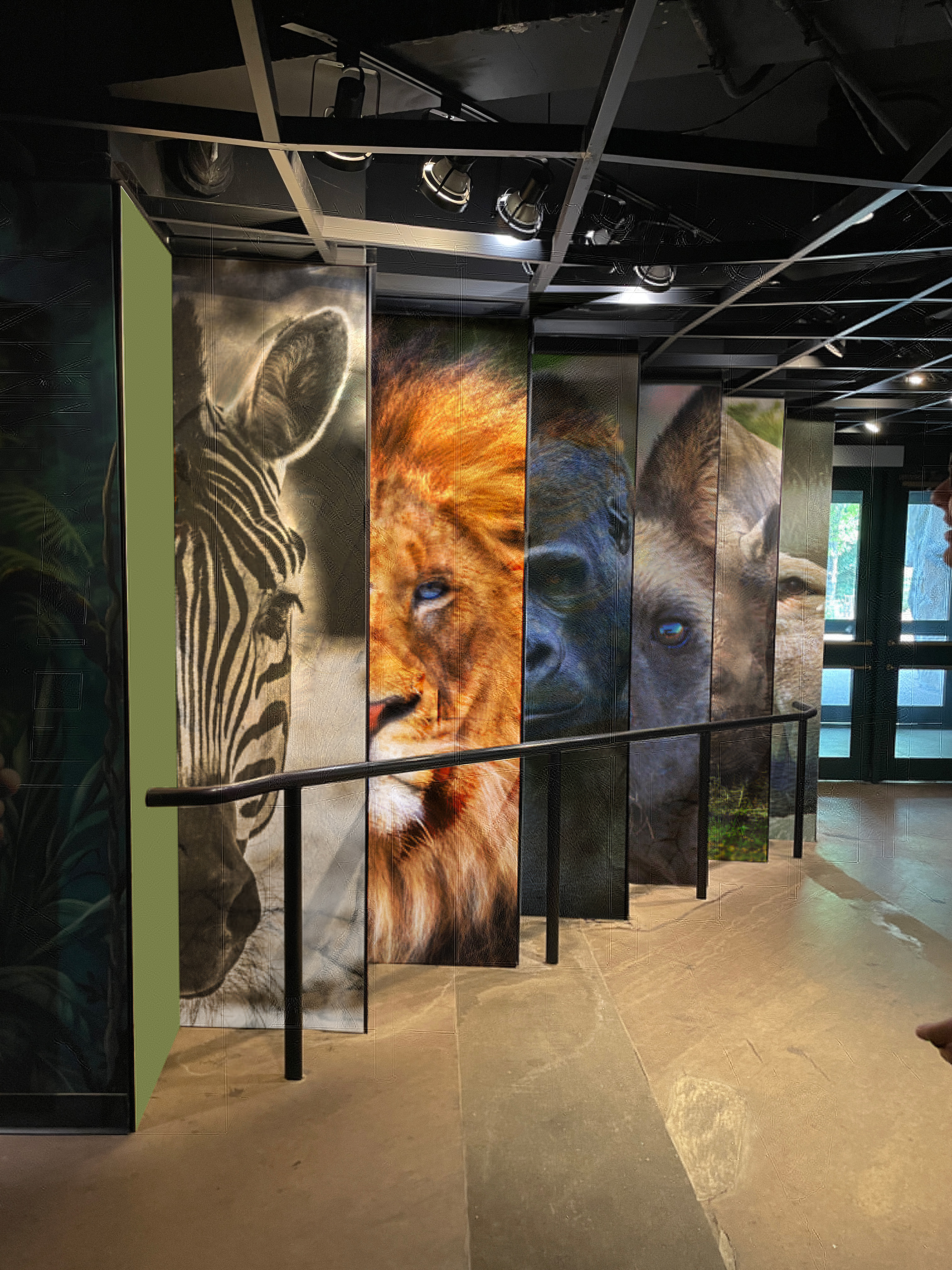 alphabet 26 magazine spread