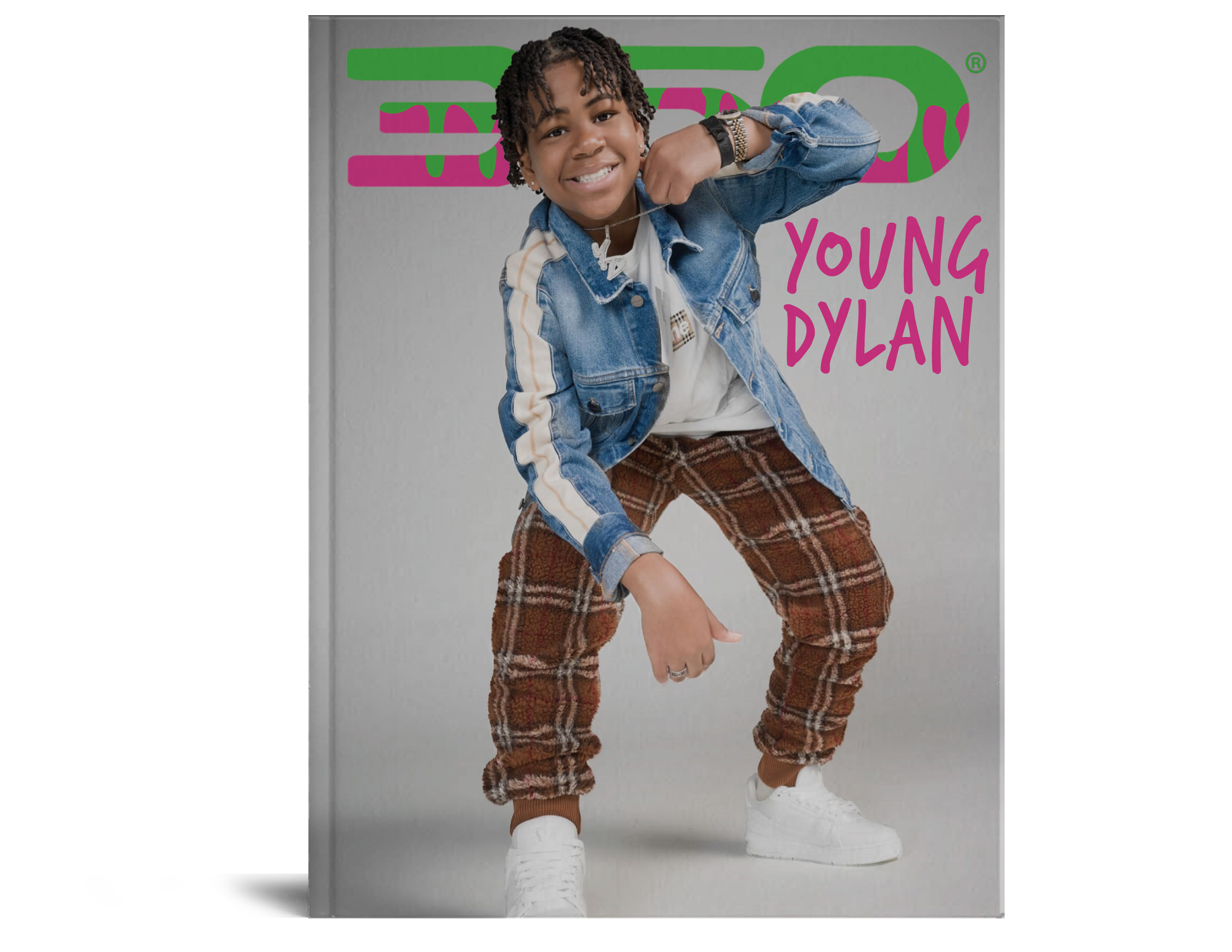 alphabet 26 magazine spread